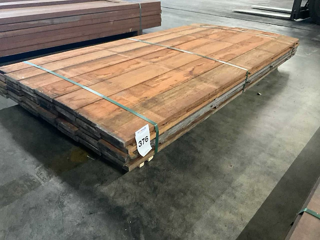 Cupiuba planken 20x150 mm (35x) - afbeelding 1 van  5