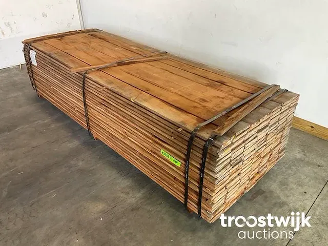 Cupiuba tuinplank hardhout 300x14,5x2cm - afbeelding 1 van  5