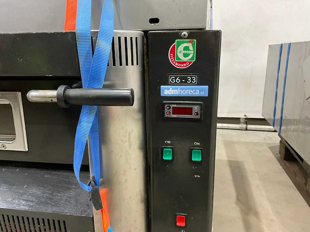 Cuppone g6/3s en g6/33m pizza oven (2x) - afbeelding 15 van  15