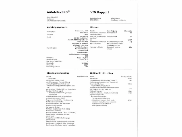 Cupra formentor 1.4 e-hybrid 204pk automaat 2023 - afbeelding 9 van  21