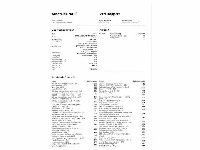 Cupra formentor 1.5 tsi business edition automaat 2024 - afbeelding 31 van  39
