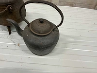 Curiosa theepot antiek (2x) - afbeelding 5 van  6
