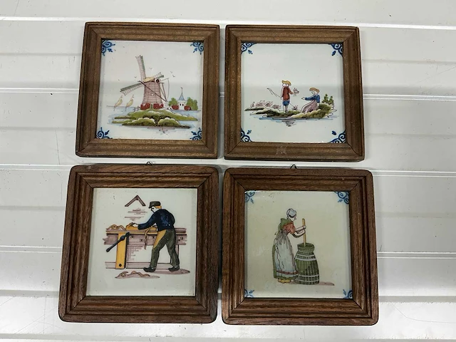 Curiosa wandtegel (4x) - afbeelding 1 van  10