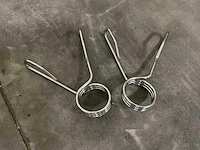 Curl 50mm gelagerd 120cm halterstang - afbeelding 2 van  2