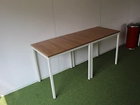 Cursus/vergader opstelling met drabert stoelen. totaal 24 tafels en 17 stoelen en 1 docententafel met verri... - afbeelding 4 van  10