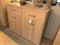 Curve eiken dressoir - afbeelding 2 van  8