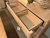 Curve eiken dressoir - afbeelding 5 van  8