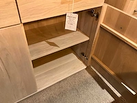Curve eiken dressoir - afbeelding 7 van  8