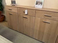 Curve eiken dressoir - afbeelding 4 van  10