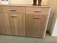 Curve eiken dressoir - afbeelding 5 van  10