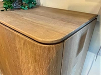 Curve eiken opbergkast - afbeelding 5 van  8