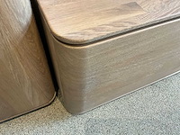 Curve eiken tv meubel - afbeelding 5 van  8