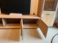 Curve eiken tv meubel - afbeelding 7 van  8