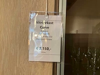 Curve eiken vitrinekast - afbeelding 8 van  8