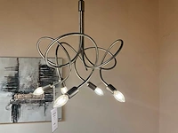 Curve rvs hanglamp - afbeelding 1 van  4
