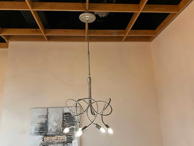 Curve rvs hanglamp - afbeelding 2 van  4