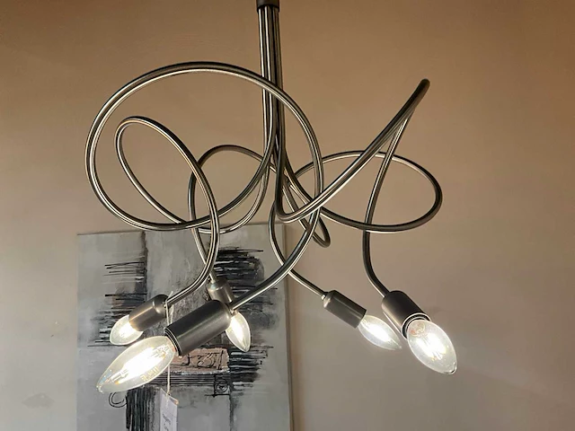 Curve rvs hanglamp - afbeelding 3 van  4