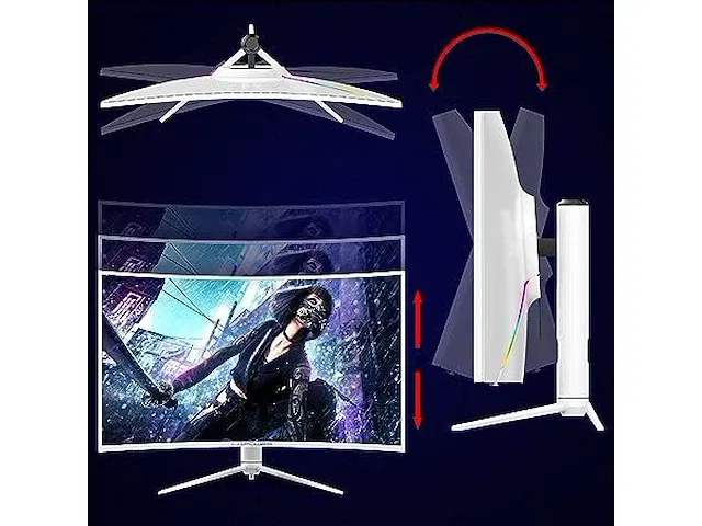 Curved gaming monitor 39inch 165hz - afbeelding 3 van  4