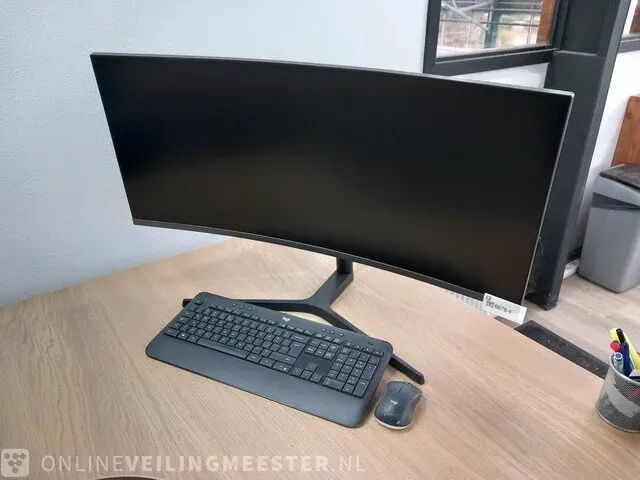 Curved lcd monitor samsung, c34h890wju - afbeelding 1 van  8