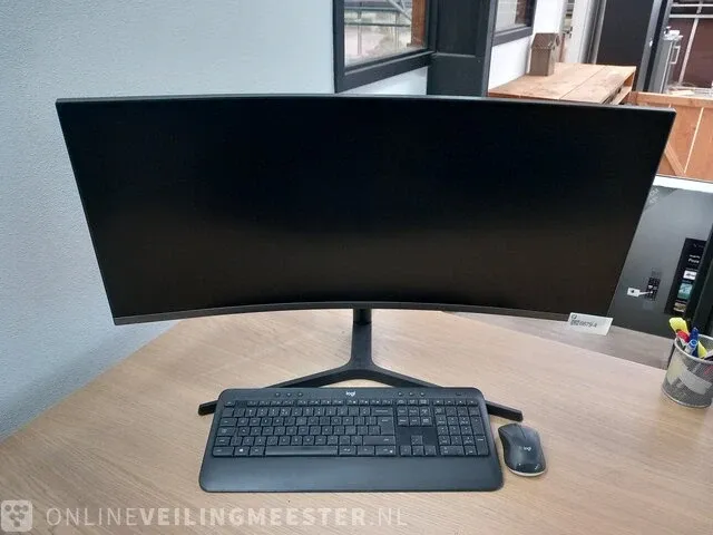 Curved lcd monitor samsung, c34h890wju - afbeelding 2 van  8
