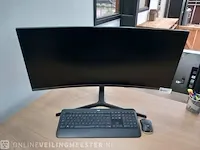 Curved lcd monitor samsung, c34h890wju - afbeelding 2 van  8