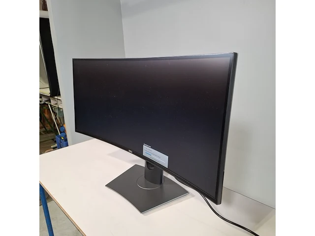 Curved monitor, dell, u3417w - afbeelding 8 van  15