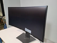 Curved monitor, dell, u3417w - afbeelding 8 van  15