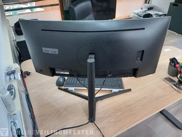 Curved monitor samsung, c34h890wju - afbeelding 4 van  7