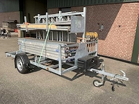 Custers steigeraanhanger met rolsteiger - afbeelding 4 van  11