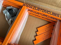 Custom cubes - heavy duty shelving - legbordstellingen voor opslag container (6x) - afbeelding 13 van  22