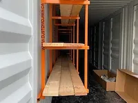 Custom cubes - heavy duty shelving - legbordstellingen voor opslag container (6x) - afbeelding 16 van  22