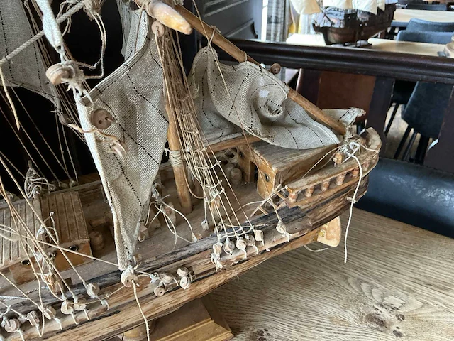 Cutty sark model zeilschip - afbeelding 4 van  7