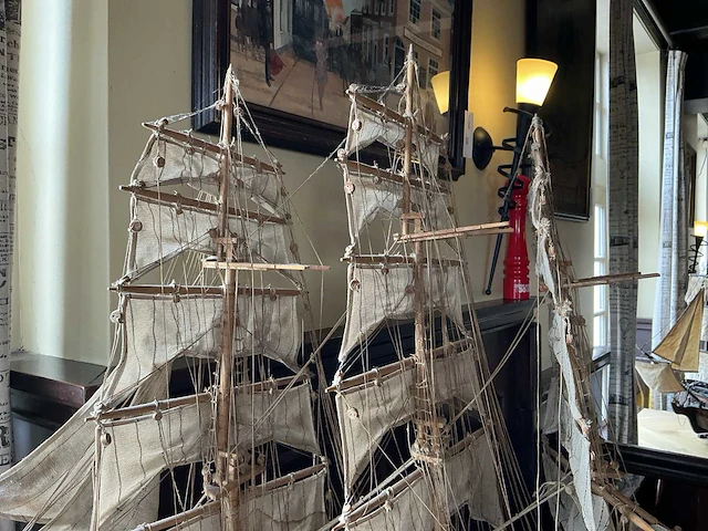 Cutty sark model zeilschip - afbeelding 5 van  7