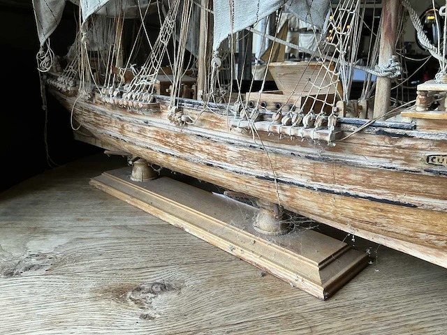 Cutty sark model zeilschip - afbeelding 7 van  7