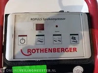 Cv spoelcompressor rothenberger, ropuls, bouwjaar 2017 - afbeelding 6 van  8