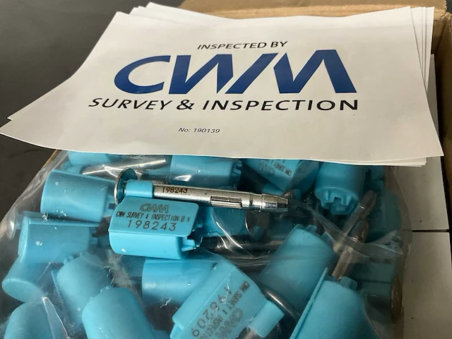 Cwm partij containerzegels - afbeelding 2 van  2