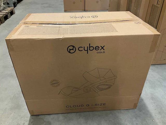 Cybex cloud g i-size plus lava grey - afbeelding 3 van  3