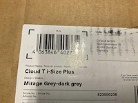 Cybex cloud t i-size plus mirage grey - afbeelding 3 van  4