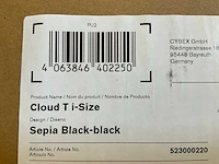 Cybex cloud t i-size sepia black - afbeelding 4 van  4