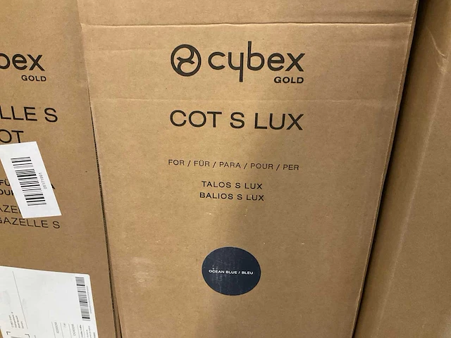 Cybex cot s lux ocean blue - afbeelding 2 van  2