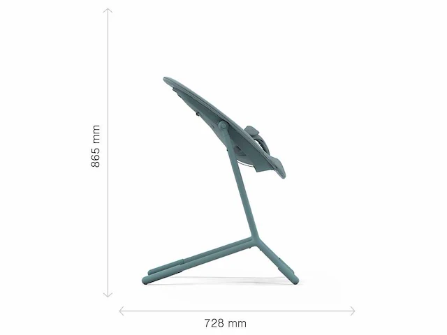 Cybex lemo 4-in-1 suede grey - afbeelding 4 van  5