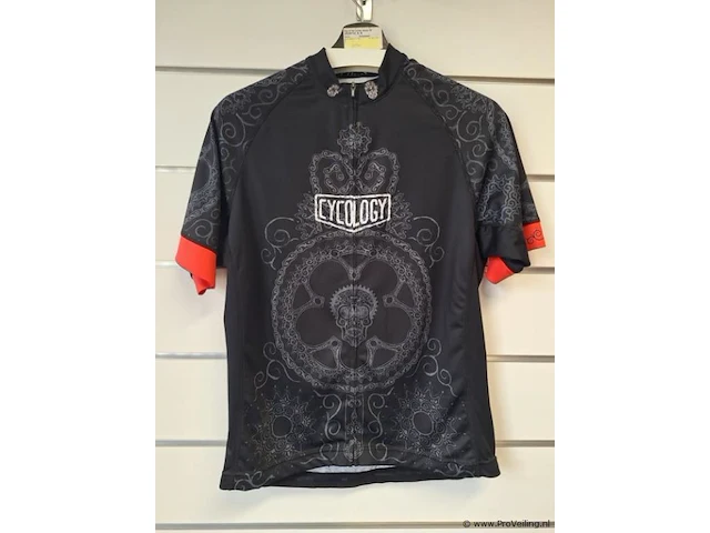 Cyclocoy jersrf102 fietsshirt met print day of the living - maat m - afbeelding 1 van  4