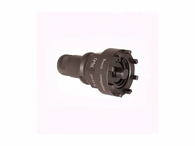 Cyclus spider active line plus met bevestigingsveer montagegereedschap voor bosch lockmoer zwart - afbeelding 1 van  1