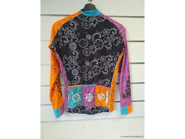 Cycologe fietsjack met print extra lucky chain ring - model jers - maat l - afbeelding 2 van  4