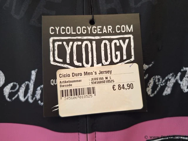 Cycology cicio duro men's jersey fietsshirt jers166 - maat l - afbeelding 3 van  3