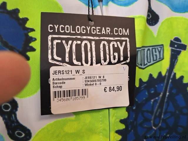Cycology fietsshirt met print - model jers121 - maat s - afbeelding 4 van  4