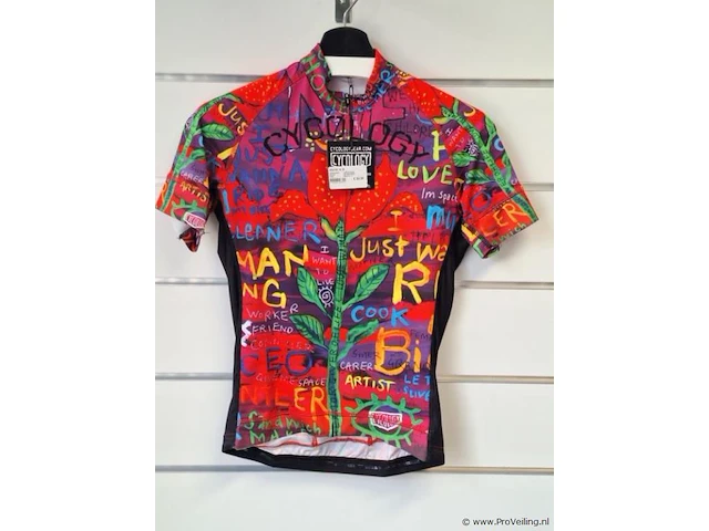 Cycology fietsshirt met print - model jers156 - maat m - afbeelding 1 van  3