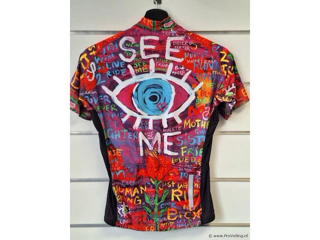 Cycology fietsshirt met print - model jers156 - maat m - afbeelding 2 van  3