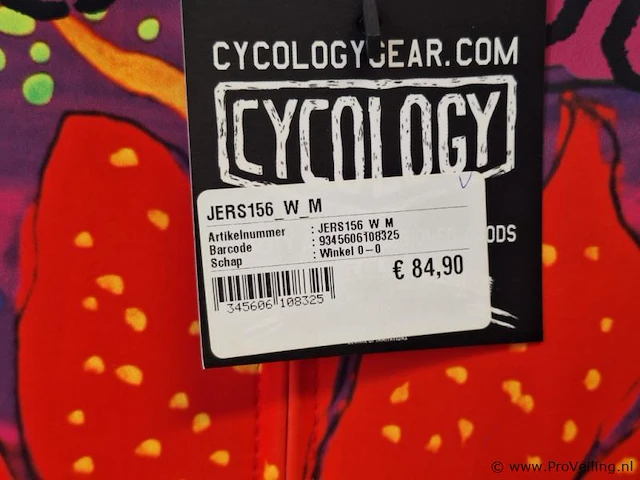 Cycology fietsshirt met print - model jers156 - maat m - afbeelding 3 van  3