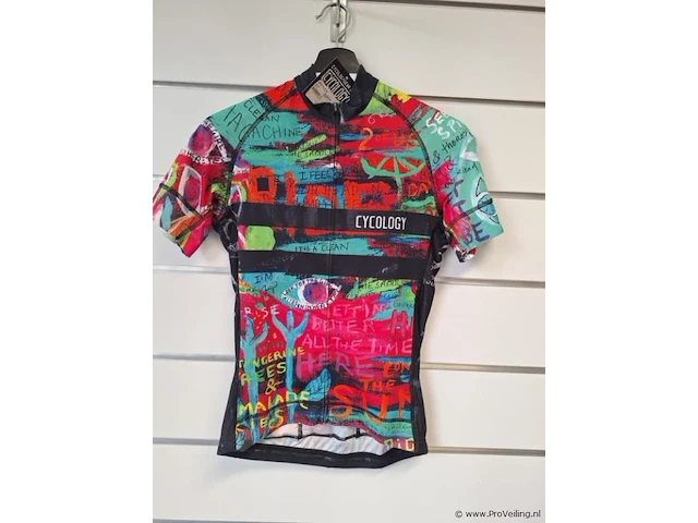 Cycology fietsshirt met print - model jers178 - maat m - afbeelding 1 van  4